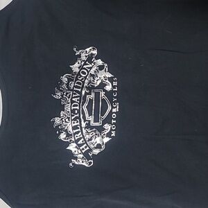 *Sale! 5 $10 Items For $40* Harley Davidson Black and Silver Tank Top
